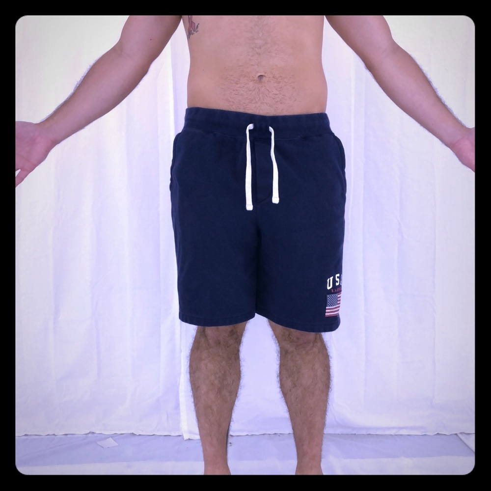 POLO 100% COTTON SHORTS - BLUE 🔵🔷🔹